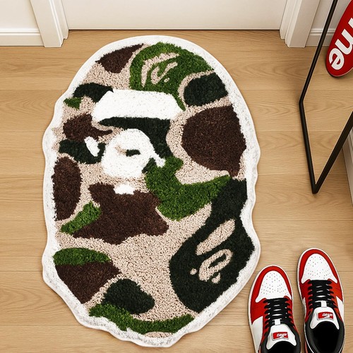 Camo hypebeast rug - camo,