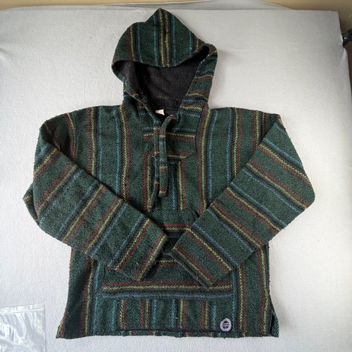 Baja hoodie men large - hoodie, green