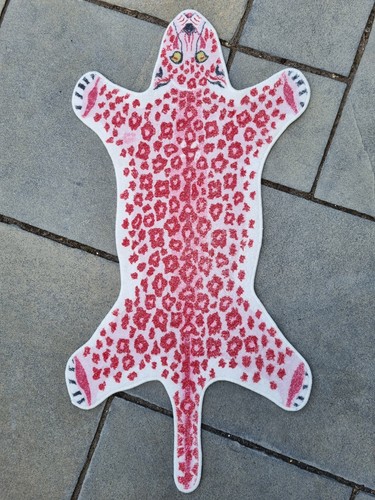 Pink leopard animal shaped - animal,