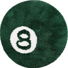 Bath Mat Billiards 8 Ball Rug