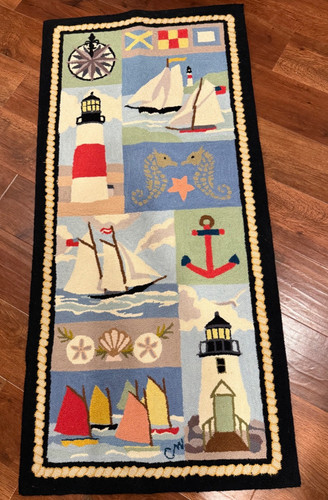 Claire murray wool - claire, nautical