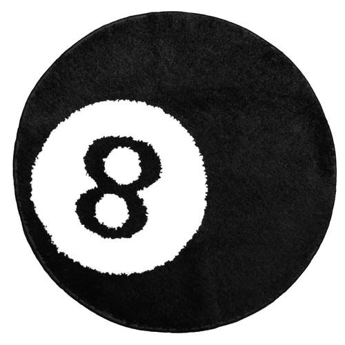 Ball rug inch white - 32,