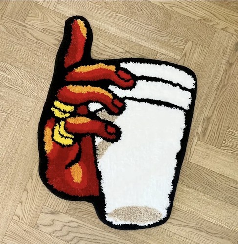 Custom graphic y2k tufted - graphic,