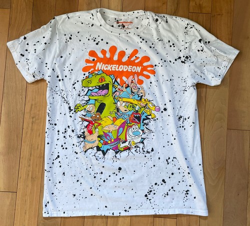 Nickelodeon shirt mens large - nickelodeon, t