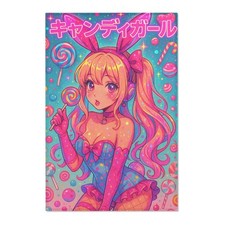Candy Girl Anime Area Rug